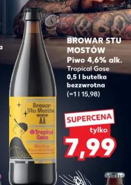 Piwo Stu Mostów Tropical Gose 4,6% alk.