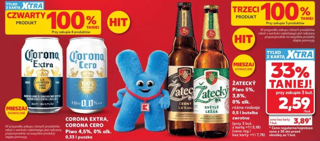 Piwo Corona Cero 0% alk.