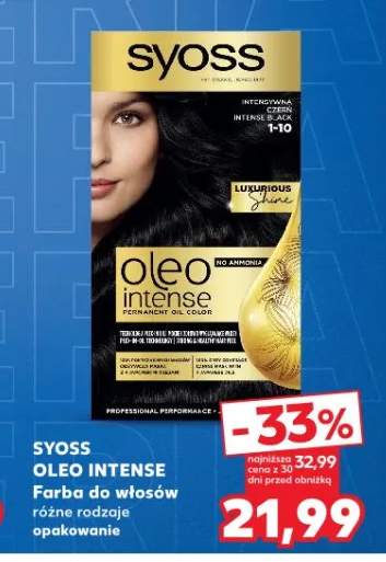 Farba do włosów Syoss Oleo Intense