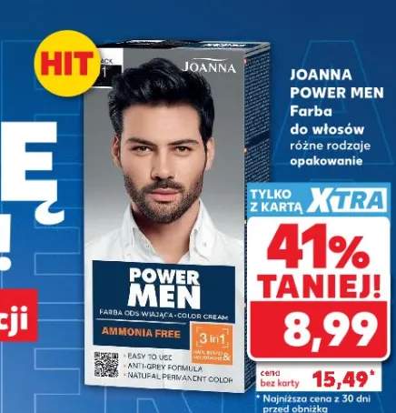Farba do włosów Joanna Power Men