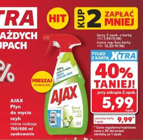 Płyn do mycia szyb Ajax