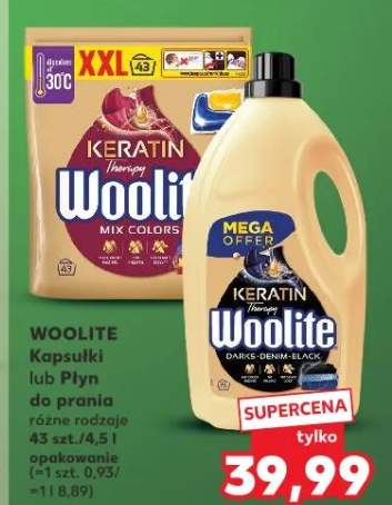 Płyn do prania Woolite Keratin Therapy