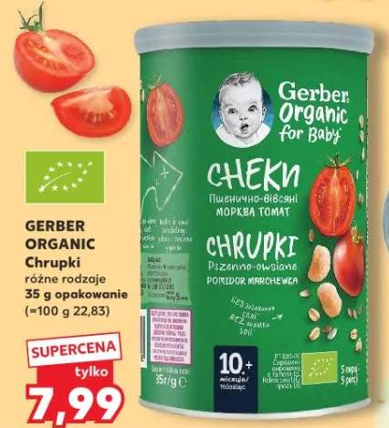 Chrupki Gerber Organic