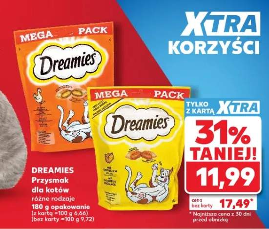 Przysmak dla kotów Dreamies Mega Pack