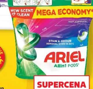 Kapsułki do prania Ariel Allin1 PODS Mega Economy