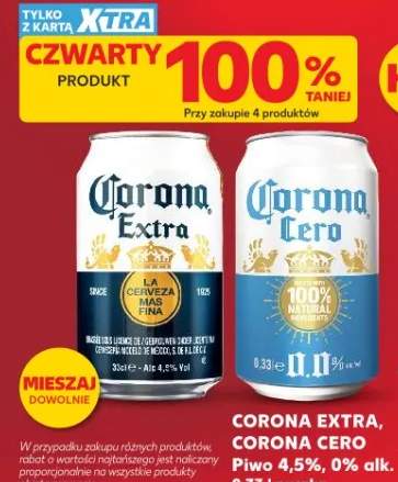 Piwo Corona Cero 0% alk.