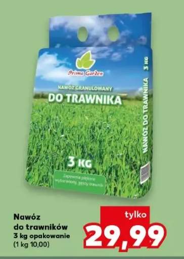 Nawóz granulowany do trawnika Prima Garden