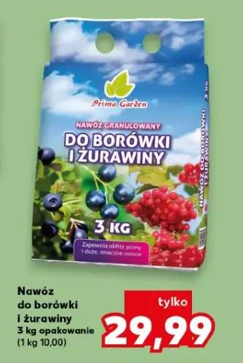 Nawóz granulowany do borówki i żurawiny Prima Garden