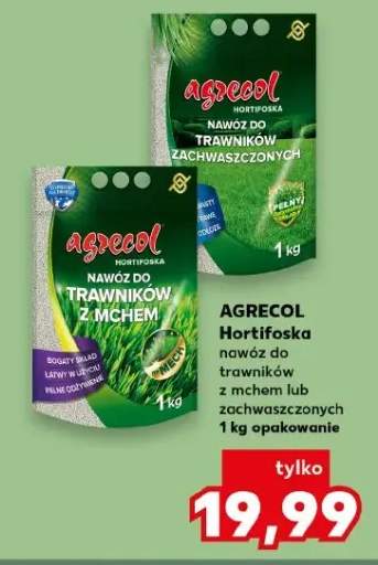 Nawóz do trawników z mchem Agrecol Hortifoska
