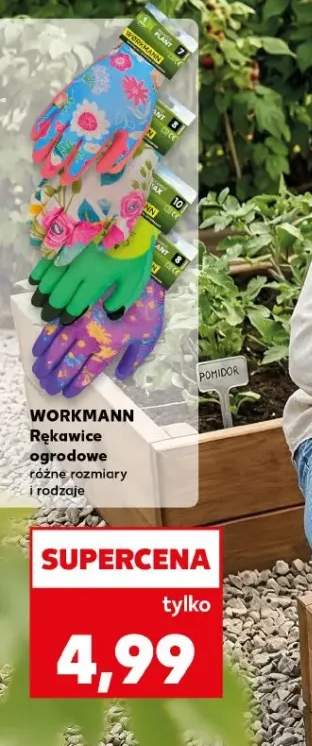 Rękawice ogrodowe Workmann