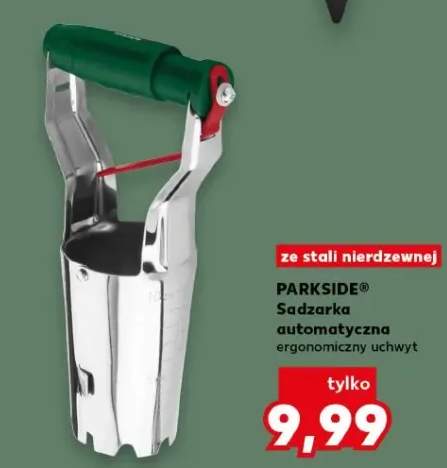 Sadzarka automatyczna Parkside® ze stali nierdzewnej ergonomiczny uchwyt