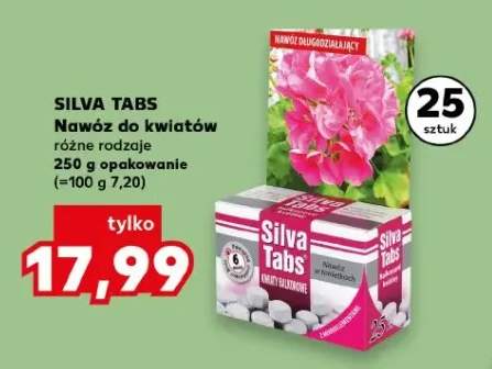 Nawóz do kwiatów Silva Tabs