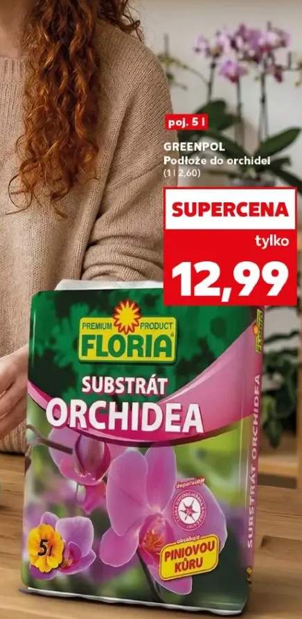 Podłoże do orchidei Greenpol Floria Substrát Orchidea