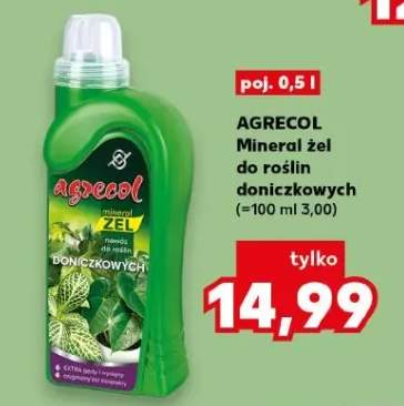 Mineral żel do roślin doniczkowych Agrecol