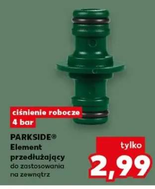 Element przedłużający Parkside ciśnienie robocze 4 bar do zastosowania na zewnątrz
