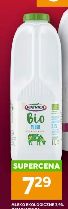 mleko ekologiczne