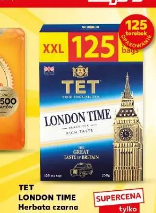 Herbata czarna London Time TET 125-pak 2g
