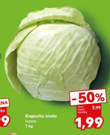 Kapusta biała luzem