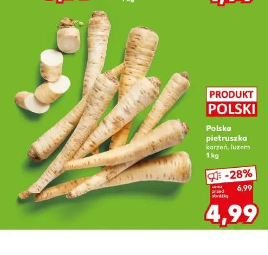 Pietruszka korzeń luzem polska