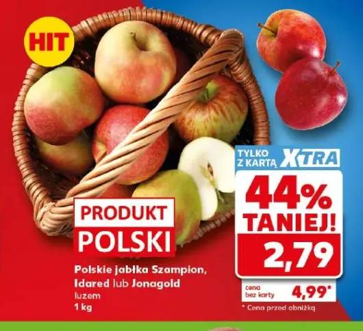 Polskie jabłka Idared