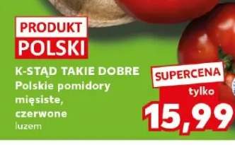 Polskie pomidory mięsiste czerwone K-Stąd Takie Dobre