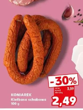 Kiełbasa schabowa Koniarek