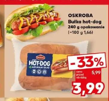 Bułka hot-dog Oskroba