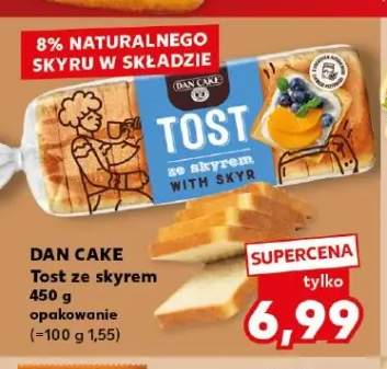 Tost ze skyrem Dan Cake