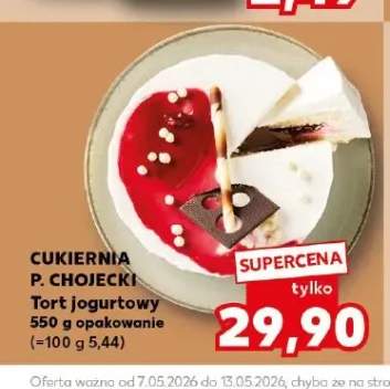 Tort jogurtowy Cukiernia P. Chojecki