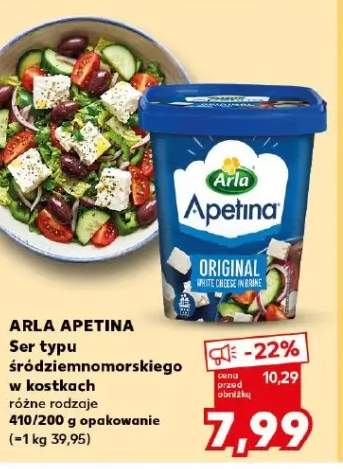 Ser typu śródziemnomorskiego w kostkach ARLA APETINA Original