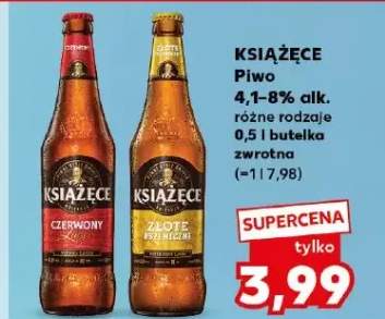 Piwo Książęce Czerwony Lager