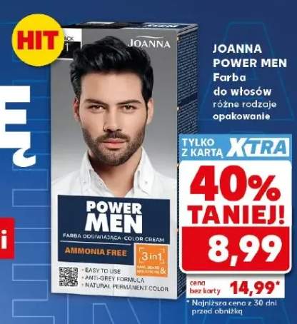 Farba do włosów JOANNA POWER MEN