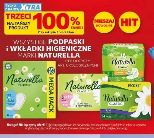 Podpaski Naturella Classic maxi