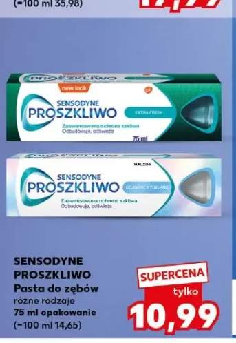 Pasta do zębów SENSODYNE PROSZKLIWO Extra Fresh