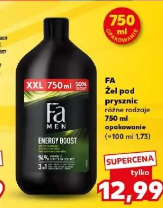 Żel pod prysznic Fa