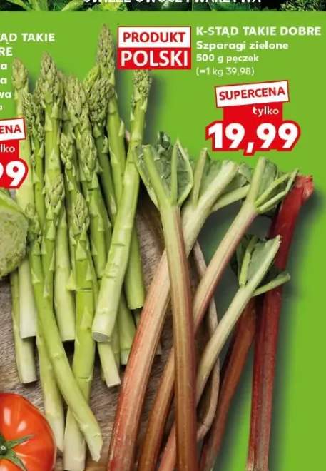 Szparagi zielone K-Stąd Takie Dobre