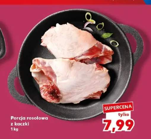 Porcja rosołowa z kaczki