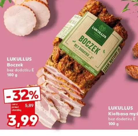Boczek LUKULLUS bez dodatku E
