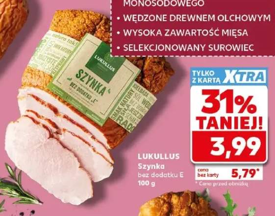 Szynka LUKULLUS bez dodatku E