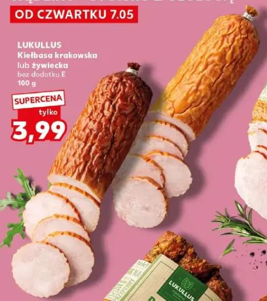 Kiełbasa LUKULLUS bez dodatku E