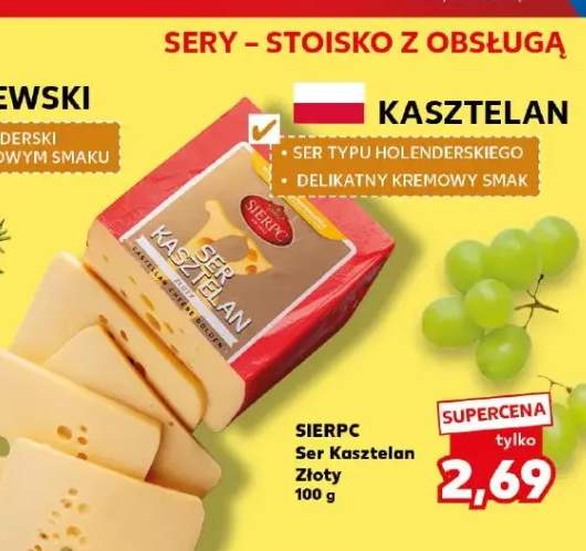 Ser Kasztelan Złoty Sierpc