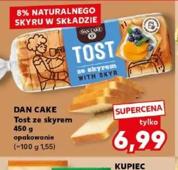 Tost ze skyrem DAN CAKE