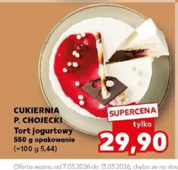 Tort jogurtowy CUKIERNIA P. CHOJECKI