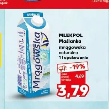 Maślanka mrągowska naturalna Mlekpol