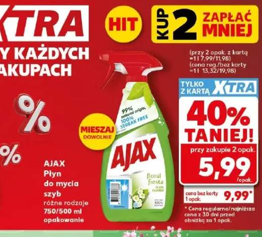 Płyn do mycia szyb Ajax