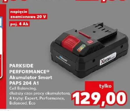 Akumulator Smart PARKSIDE PERFORMANCE PAPS 204 A1