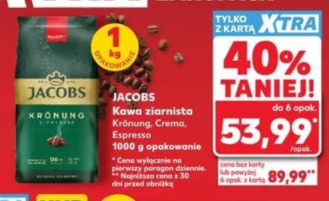 Kawa ziarnista JACOBS Krönung