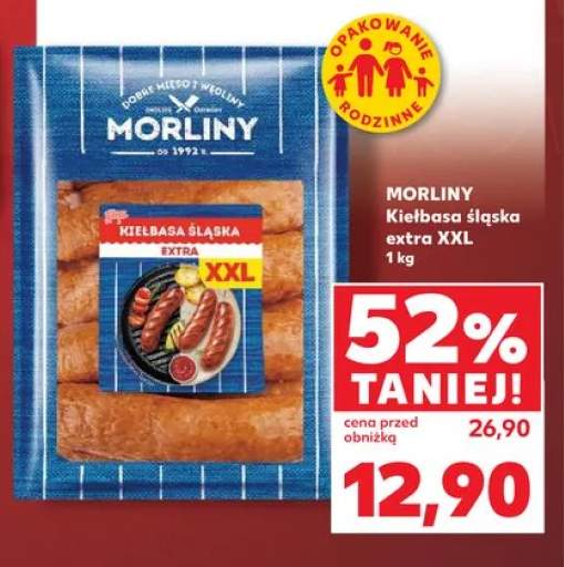 Kiełbasa śląska extra XXL Morliny
