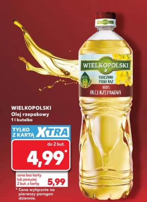 Olej rzepakowy Wielkopolski