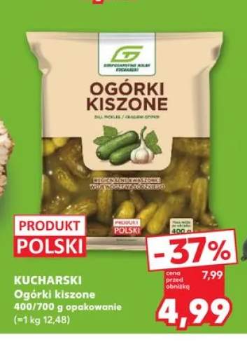Ogórki kiszone Kucharski